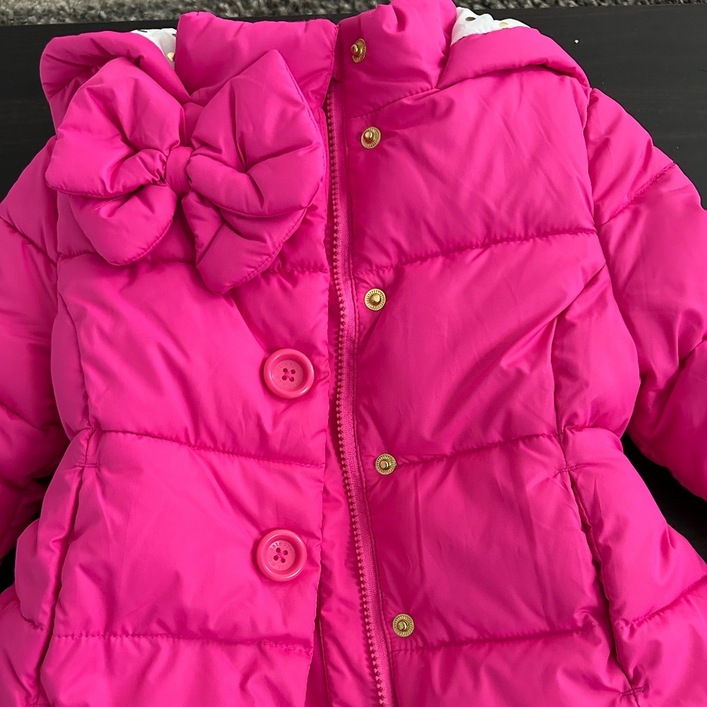 Kate Spade Girls' Puffer Jacket – Size 2T 💖 - Picture 5 of 13